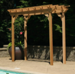 Creekvine Designs Red Cedar Monterrey Pergola - Image 2