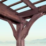 Backyard Discovery 14′ X 10′ Somerville Pergola W/ Electric – Dark Walnut DIY - Image 5