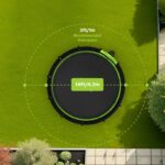 JumpFlex HERO 14 Backyard Outdoor Trampoline for Kids with Net & Ladder - Image 4