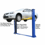 9000 LB Baseplate 2-Post Lift – Atlas 9KBPX - Image 6