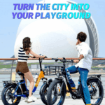 Ridstar DC26 2000W Folding Fat Tire Mountain Electric Bike - Image 2