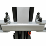 Asymmetric 2 Post Car Lift Clear Floor 9,000 lbs. Capacity Heavy Duty in Black - Image 6