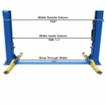 Atlas 8000 Lb Capacity Baseplate 2-Post Lift - Image 6