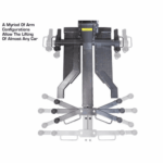Atlas Single-Post Lift 6000 Lb – Capacity Portable – ATEXH-PSP-6000-FPD - Image 7