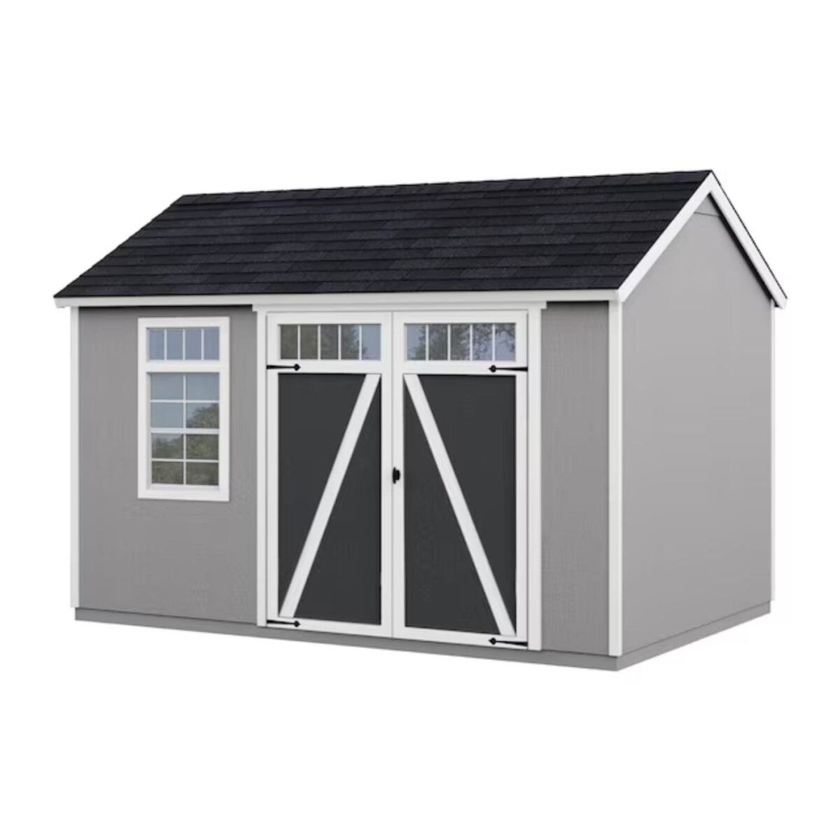 kap-product-241-image-1.jpg Heartland Coronado 12-ft x 8-ft Gable Style Wood Outdoor Storage Shed with Windows and Doors - Image 1