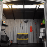Lifetime 10′ x 8′ Outdoor Storage Shed, Gray - Image 9