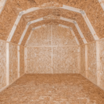 Ontario 8′ x 12′ Outdoor Wood Shed - Image 9