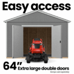 Rookwood 10 ft. W x 14 ft. D Wood Storage Shed - Image 5