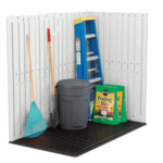 Suncast 7-ft x 4-ft Vista Resin Storage Shed (Floor Included) - Image 5