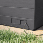 Suncast Cabana Entertainment Shed 8 ft. x 7 ft. Resin Storage Shed (Floor Included) - Image 11