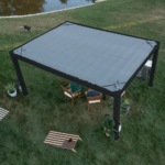 Backyard Discovery Trenton 4.9m x 3.7m Modern Steel Pergola - Image 5