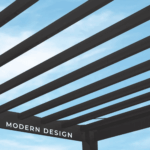 Backyard Discovery Trenton 4.9m x 3.7m Modern Steel Pergola - Image 9