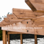 Backyard Discovery Verona Cedar Cabana Pergola - Image 5