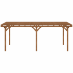 Outsunny 12′ x 20′ DIY Deck Outdoor Wood Pergola - Image 8
