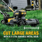21.5 in. 20-V Li-Ion Cordless Battery Walk Behind Self Propelled Mower w/Hedge,Bare Trimmer,Blower,Cleaner,Pole/Hand Saw - Image 4