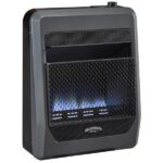 Bluegrass Living Natural Gas Vent Free Blue Flame Gas Space Heater With Blower and Base Feet – 20,000 BTU, T-Stat Control – Model# B20TNB-BB - Image 5