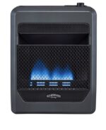 Bluegrass Living Propane Gas Vent Free Blue Flame Gas Space Heater With Blower and Base Feet – 20,000 BTU, T-Stat Control – Model# B20TPB-BB - Image 4