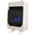 Factory Reconditioned Blue Flame Gas Heater – 10,000 BTU, Dual Fuel – Model# BF10M-B-R - Image 4