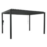 14×10 Sarasota Steel Louvered Pergola - Image 16