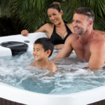 Lifesmart Leganza 6-Person 90-jet 230v Spa with Lounge Seating - Image 3