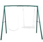 440lbs Extra Large Metal Swing Frame with 5 Hanging Hooks, Heavy Duty A-Frame Swing Stand - Image 7