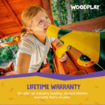 Woodplay Tiger Tower Combo A – Premium Wooden Swing Set for Endless Backyard Fun - Image 7