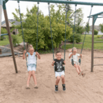 Lifetime Powder Coated Steel Swing Set with 4 Swing(s) , 1 Slide(s) - Image 5